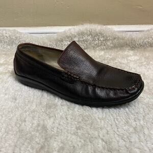 GEOX Respira Tivoli Slip-On Leather Driving Loafer Size 11